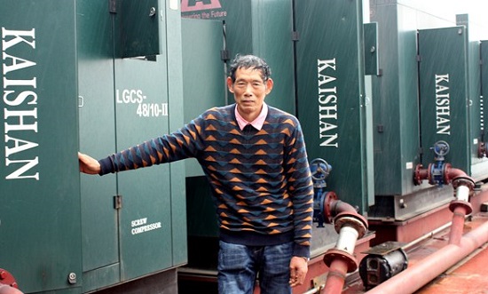 匹配東(dōng)風康明斯QSZ13發動機(ji)的開山空壓機 匹配東風康(kang)明斯QSZ13發動機的開(kai)山空壓機