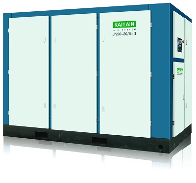 開(kai)山兩級壓縮節能(neng)空壓機案例